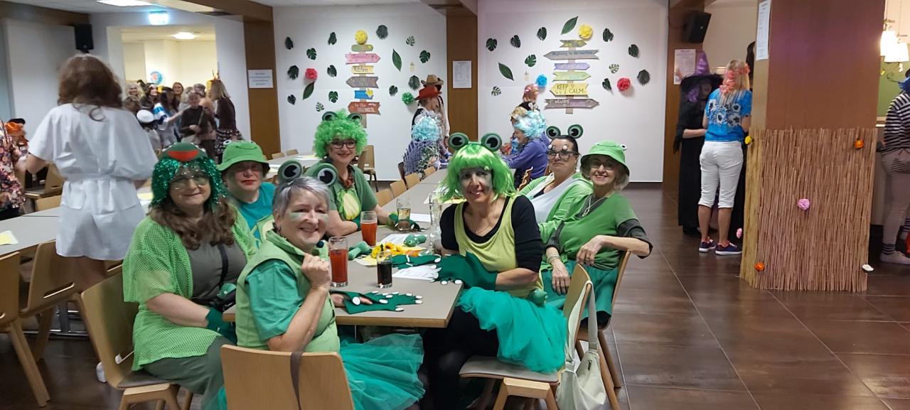 Gruppenfoto Fasching