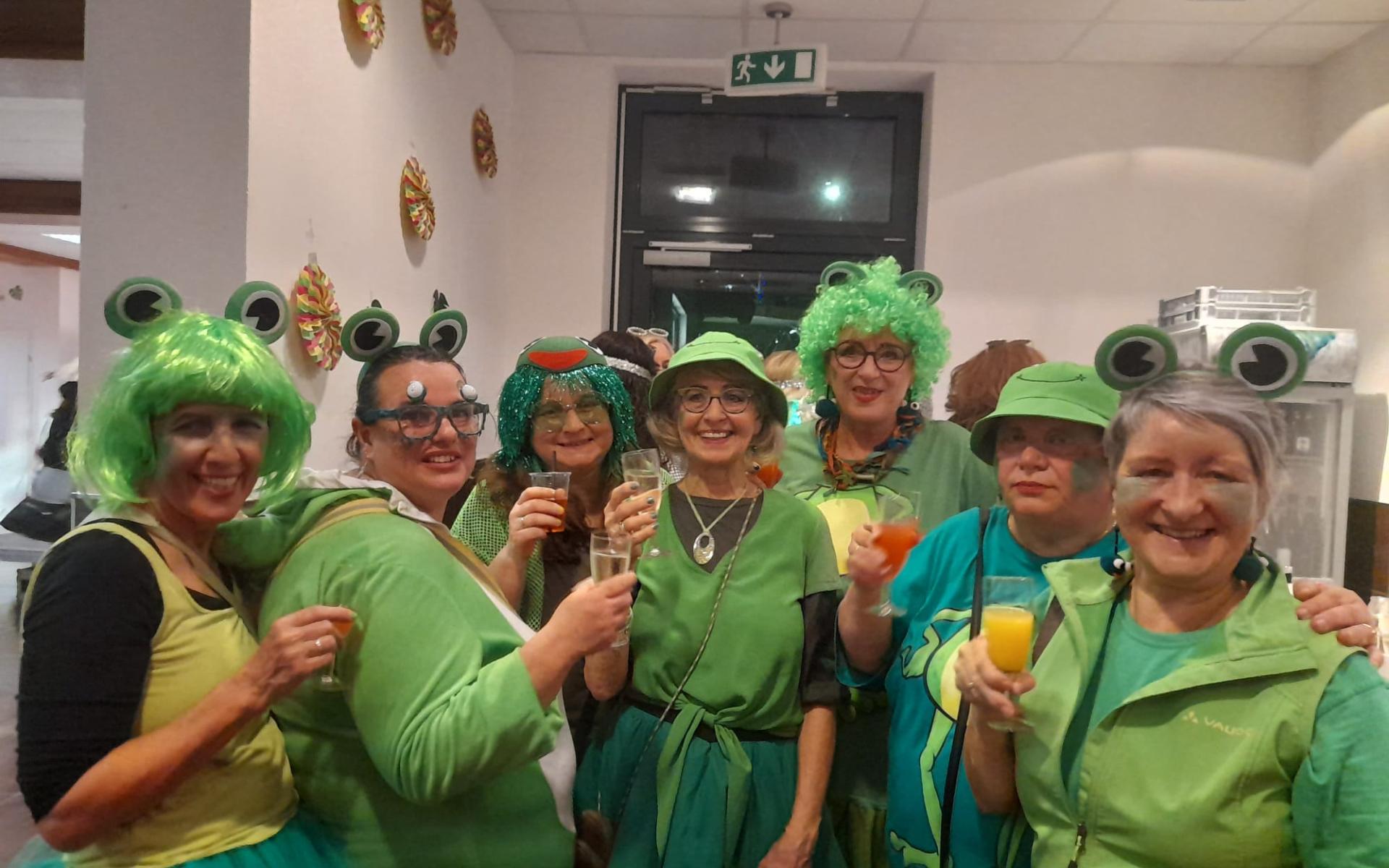 Gruppenfoto Fasching