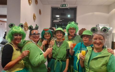 Gruppenfoto Fasching